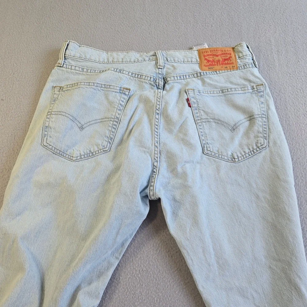 Levi's‎ 559 Relaxed Straight Jeans Mens 32x32 Light Wash Blue Denim Pants